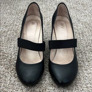 J Jill Black Wedge Women's Shoes